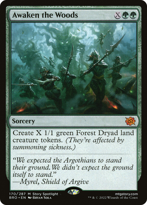 Awaken the Woods (BRO-170) - The Brothers' War