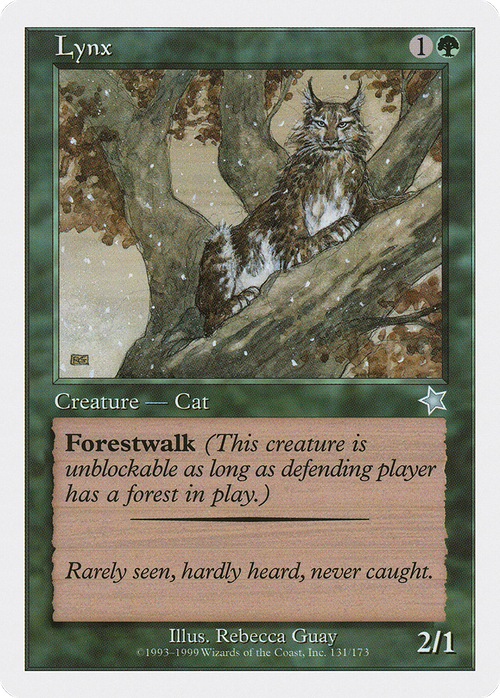 Lynx (S99-131) - Starter 1999