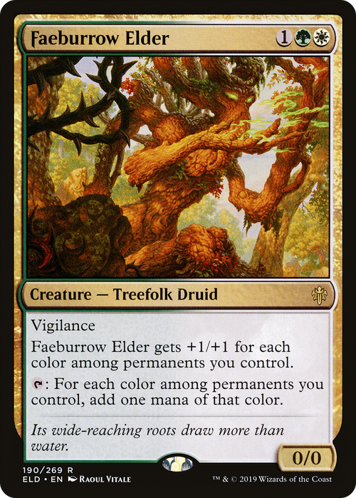Faeburrow Elder (ELD-190) - Throne of Eldraine
