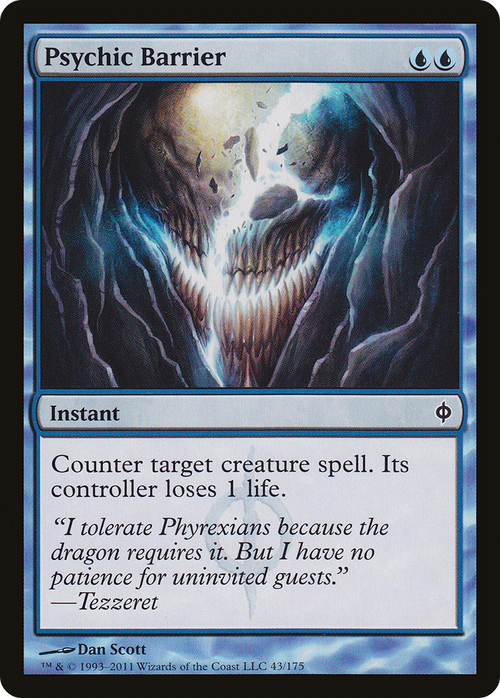 Psychic Barrier (NPH-043) - New Phyrexia