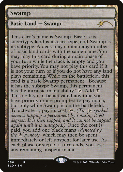 Swamp (SLD-256) - Secret Lair Drop
