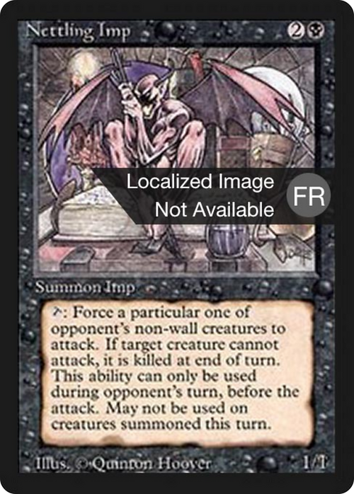 Nettling Imp (FBB-) - Foreign Black Border
