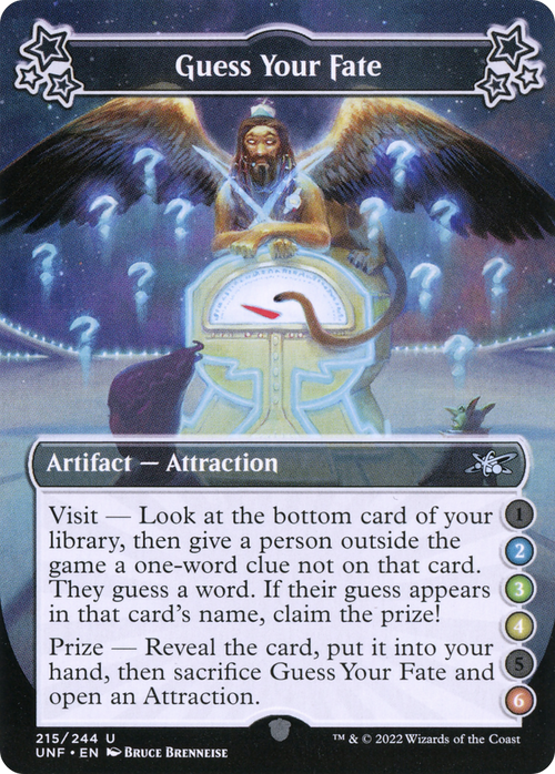 Guess Your Fate (2-3-4-6) (UNF-215) - Unfinity Foil