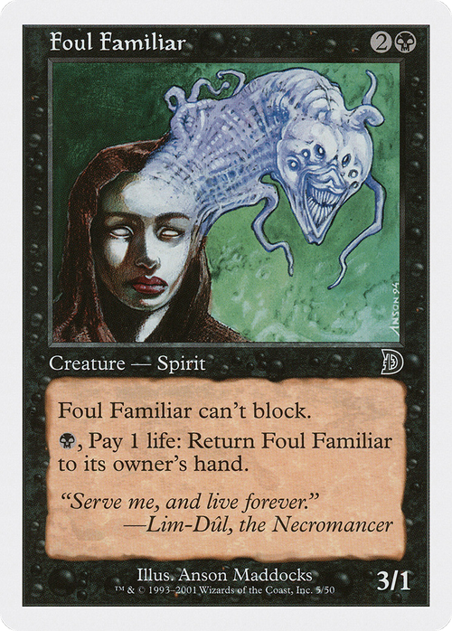 Foul Familiar (DKM-005) - Deckmasters