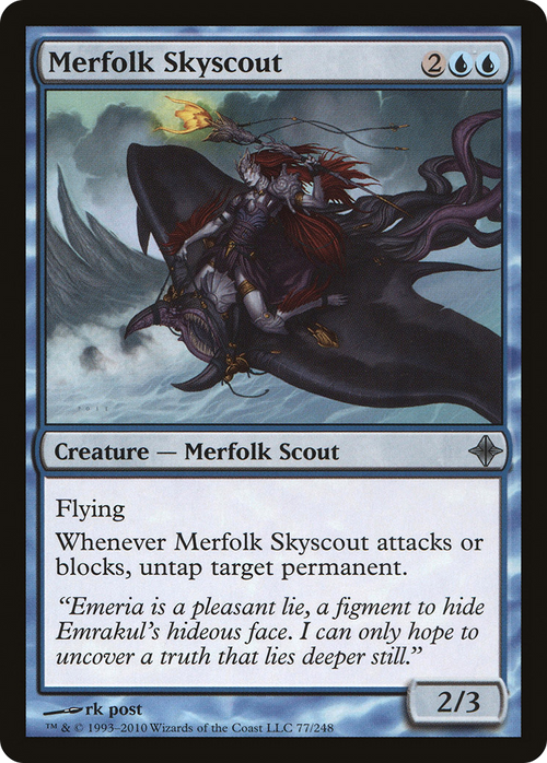 Merfolk Skyscout (ROE-077) - Rise of the Eldrazi