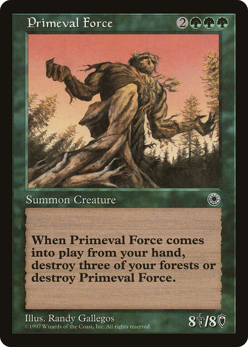 Primeval Force (POR-) - Portal