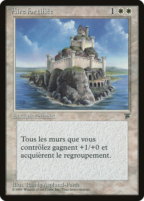 Fortified Area (French) - "Aire fortifiee" (REN-) - Renaissance