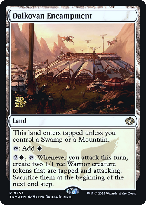 Dalkovan Encampment (PRE-253S) - Prerelease Cards Foil