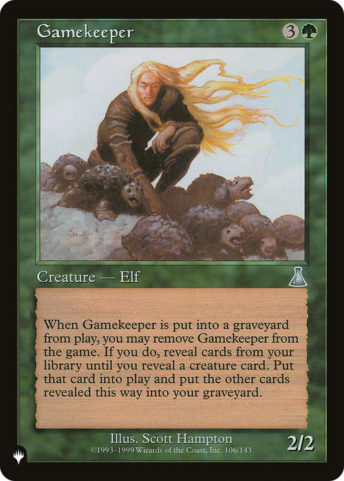 Gamekeeper (LIST-UDS-106) - The List