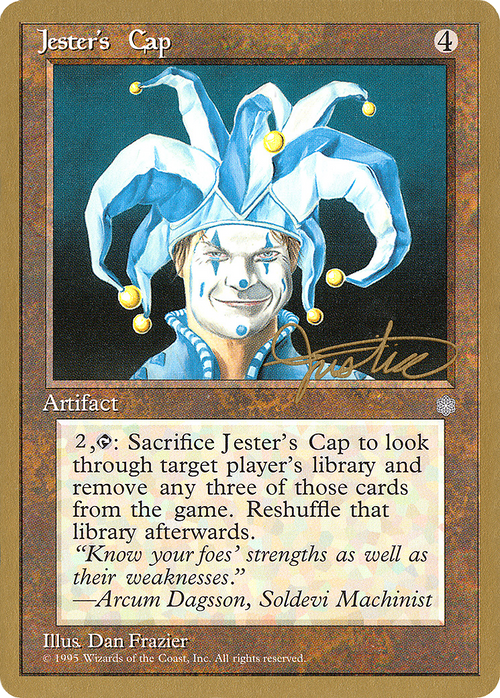 Jester's Cap - 1996 Mark Justice (ICE) (WCD-) - Pro Tour Collector Set