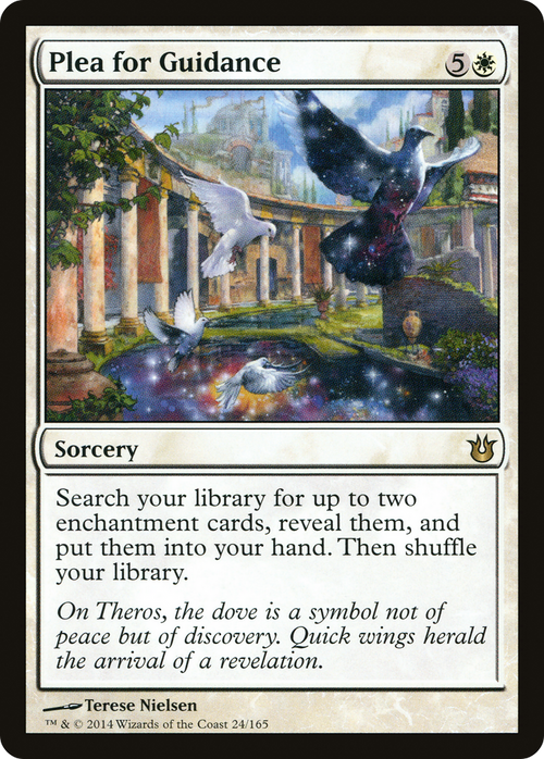 Plea for Guidance (BNG-024) - Born of the Gods Foil