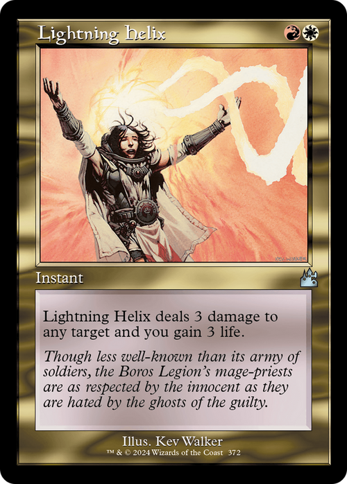Lightning Helix (Retro Frame) (RVR-372) - Ravnica Remastered