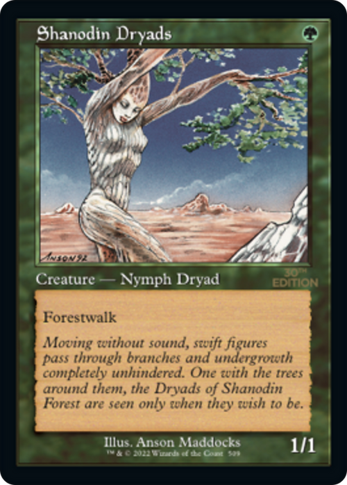 Shanodin Dryads (Retro Frame) (30A-509) - 30th Anniversary Edition