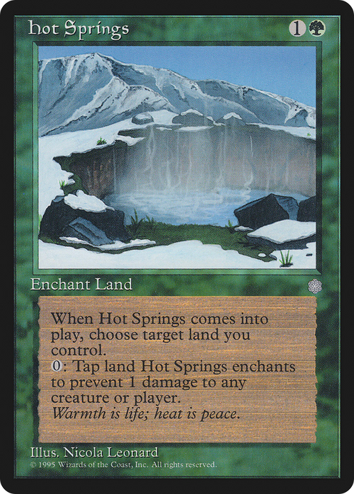 Hot Springs (ICE-) - Ice Age