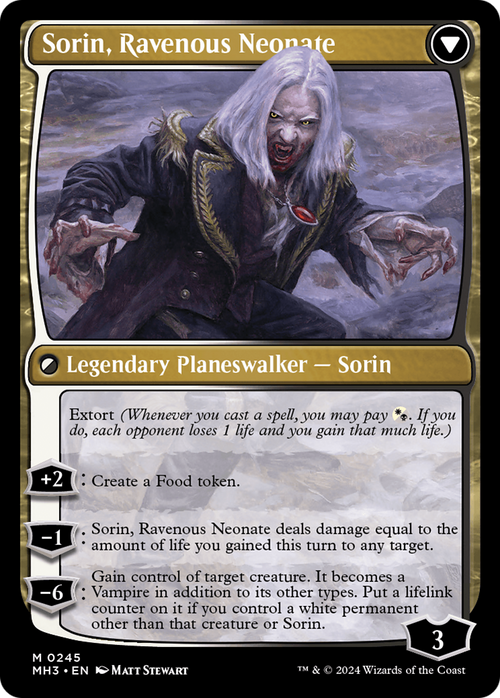 Sorin of House Markov (MH3-245) - Modern Horizons 3