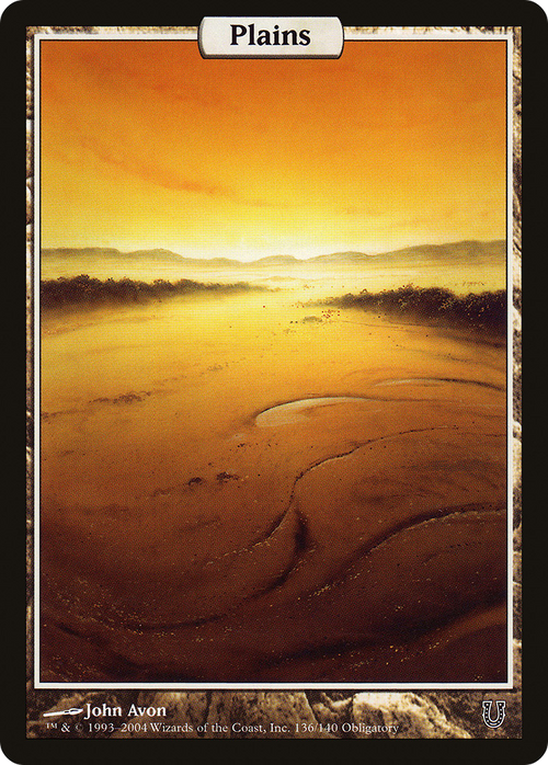 Plains - Full Art (UNH-136) - Unhinged