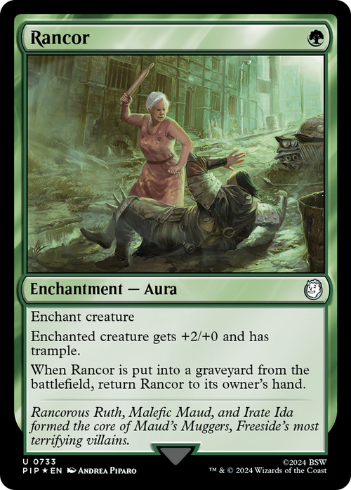 Rancor (Surge Foil) (PIP-733) - Fallout Foil