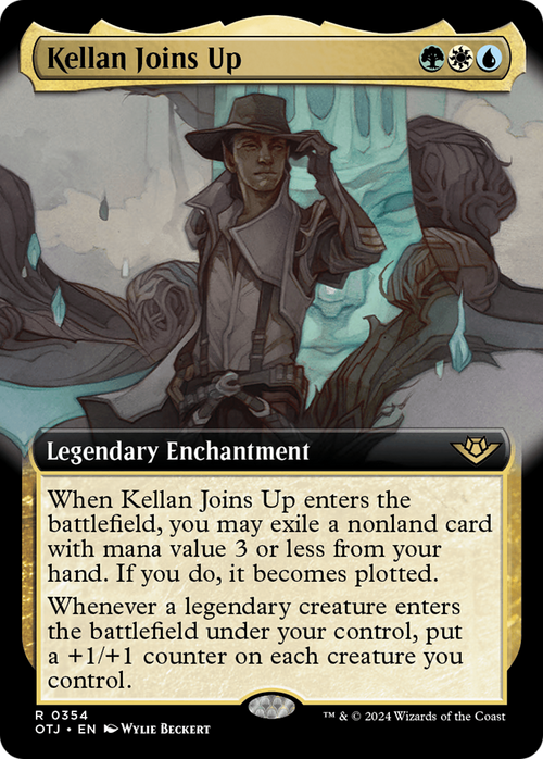 Kellan Joins Up (Extended Art) (OTJ-354) - Outlaws of Thunder Junction: (Extended Art)