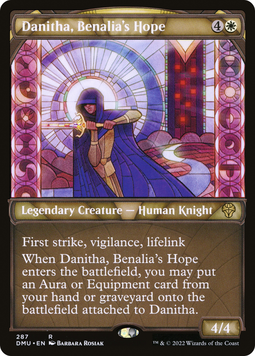 Danitha, Benalia's Hope (Showcase) (DMU-287) - Dominaria United: (Showcase)