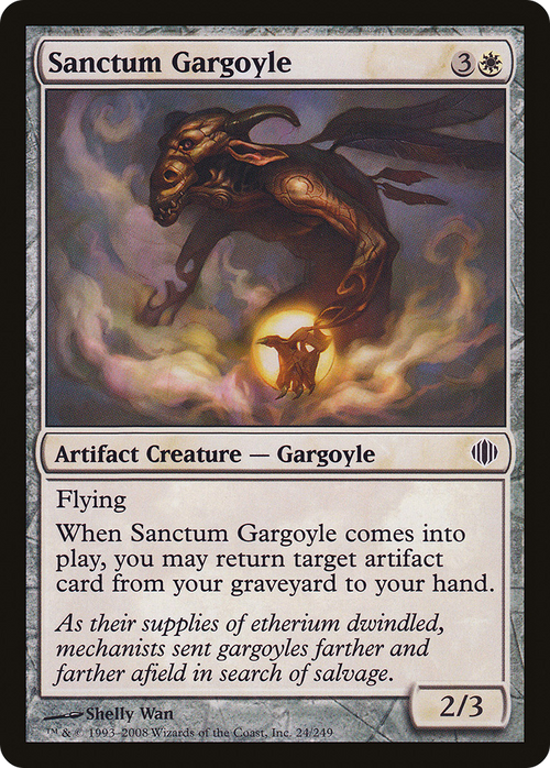Sanctum Gargoyle (ALA-024) - Shards of Alara Foil