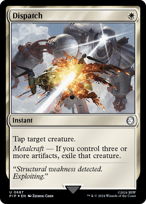 Dispatch (Surge Foil) (PIP-687) - Fallout Foil