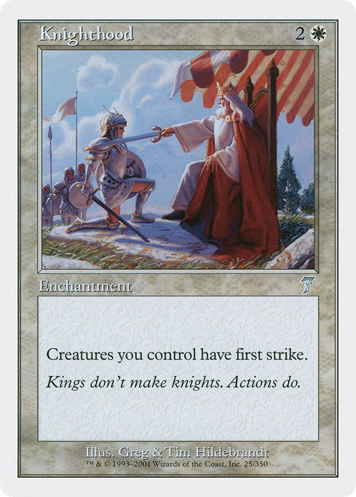 Knighthood (7ED-025) - 7th Edition