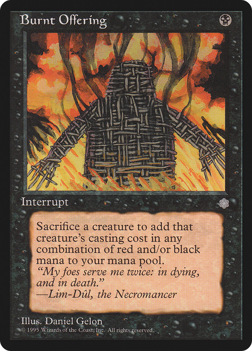 Burnt Offering (ICE-) - Ice Age
