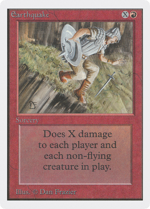 Earthquake (2ED-) - Unlimited Edition