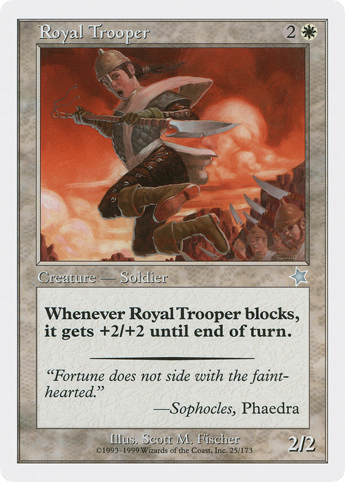 Royal Trooper (S99-025) - Starter 1999