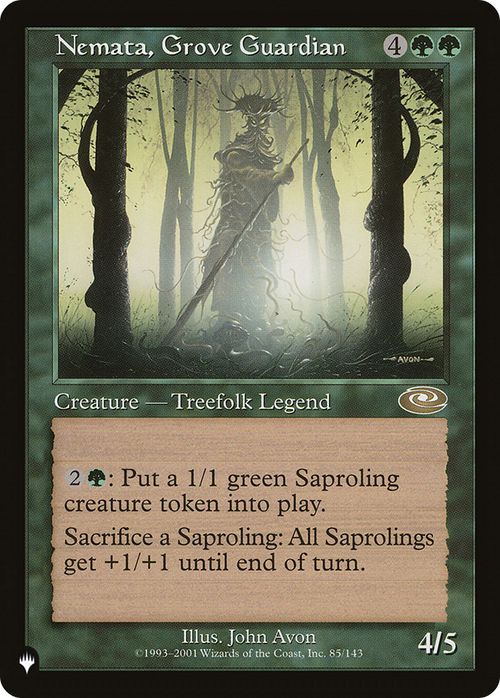 Nemata, Grove Guardian (LIST-85/143) - The List