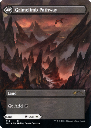 Brightclimb Pathway (Borderless) (SLU-014) - Secret Lair: Ultimate Edition: (Showcase) (Borderless) Foil