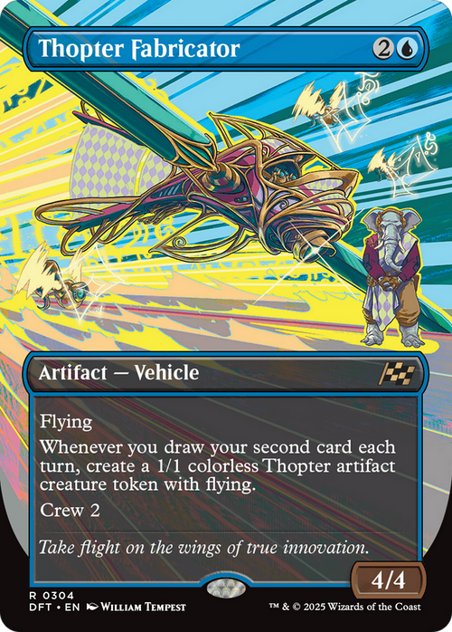 Thopter Fabricator (Borderless) (DFT-304) - Aetherdrift