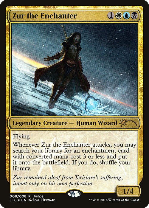 Zur the Enchanter (JDG-008) - Judge Gift Cards 2016 Foil