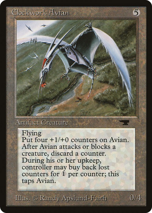 Clockwork Avian (ATQ-) - Antiquities
