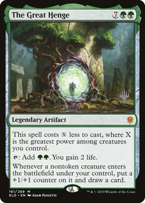 The Great Henge (PPELD-161P) - Throne of Eldraine Promos Foil