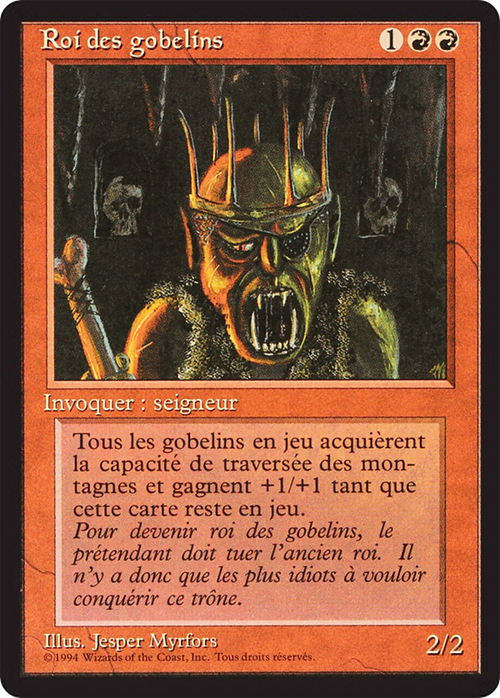 Goblin King (FBB-) - Foreign Black Border