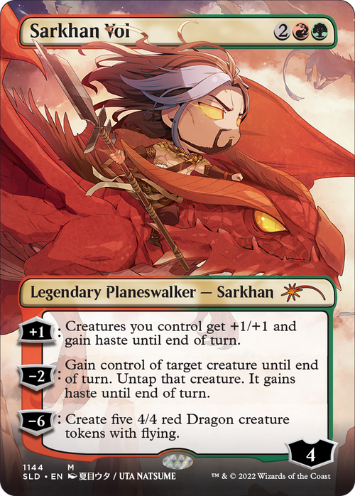 Sarkhan Vol (Borderless) (SLD-1144) - Secret Lair Drop