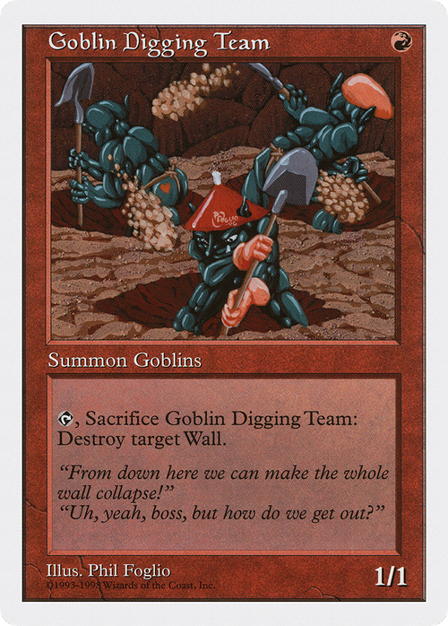 Goblin Digging Team (ATH-028) - Anthologies