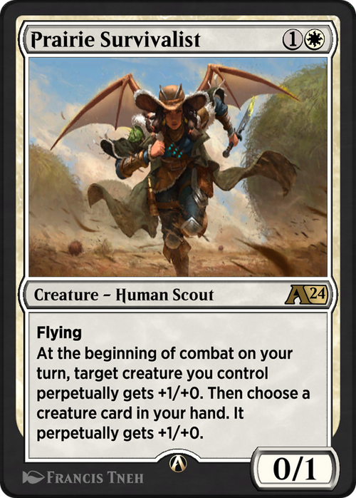 Prairie Survivalist (YOTJ-001) - Alchemy: Outlaws of Thunder Junction