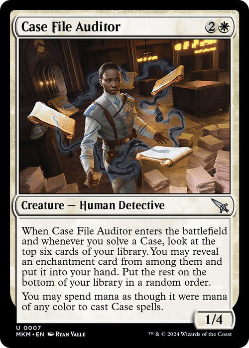Case File Auditor (b) (MKM-007) - Murders at Karlov Manor Foil