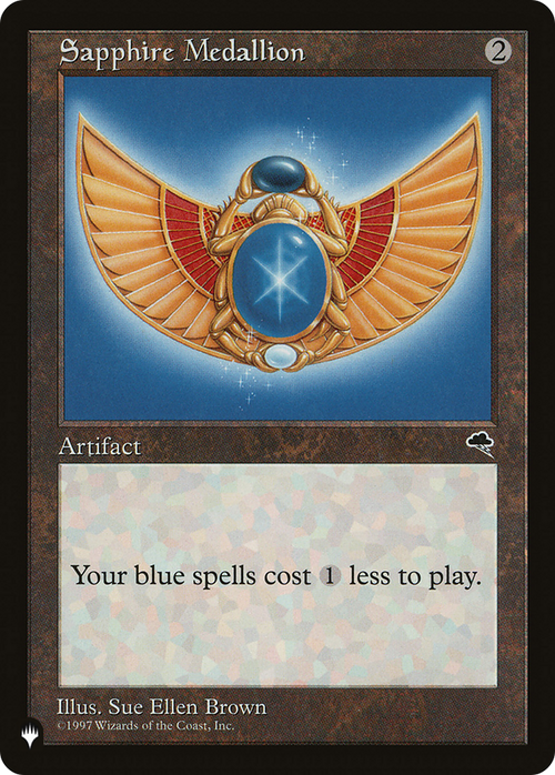 Sapphire Medallion (LIST-) - The List