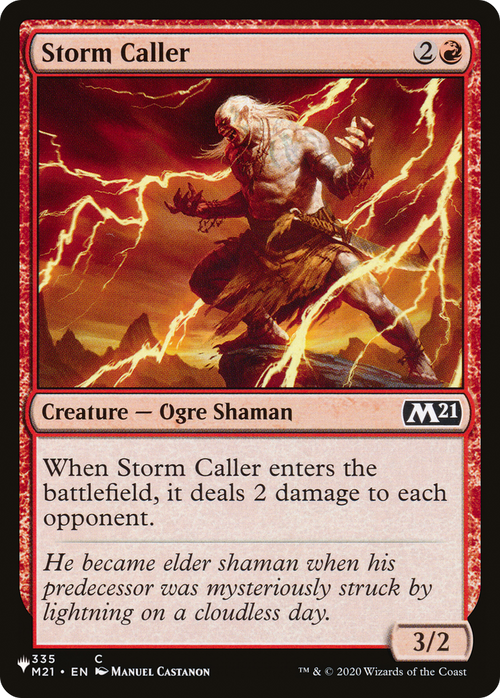 Storm Caller (LIST-M21-335) - The List