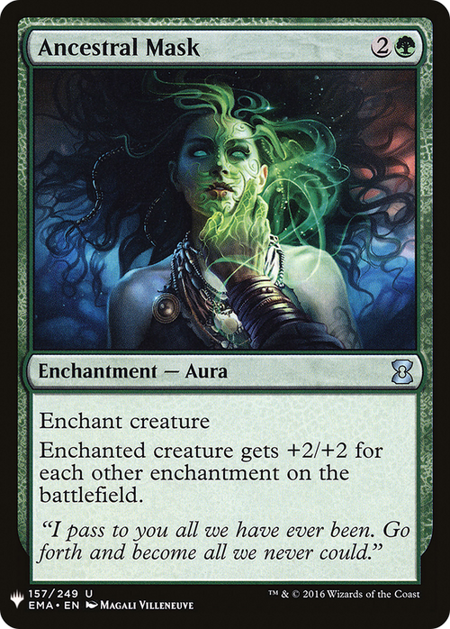 Ancestral Mask (LIST-EMA-157) - The List
