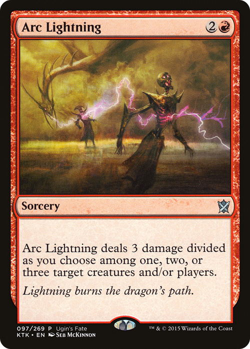 Arc Lightning (FRF_UGIN-097) - Ugin's Fate