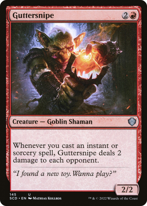 Guttersnipe (SCD-145) - Starter Commander Decks