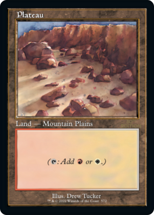 Plateau (Retro Frame) (30A-572) - 30th Anniversary Edition