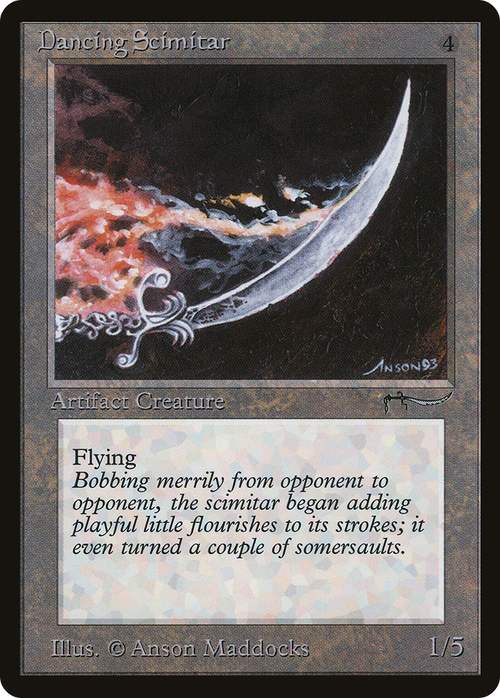 Dancing Scimitar (ARN-) - Arabian Nights