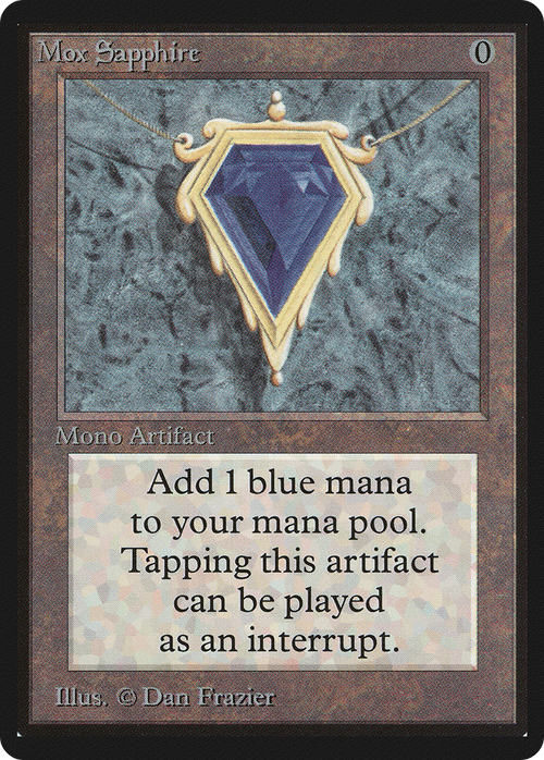 Mox Sapphire (LEB-) - Limited Edition Beta