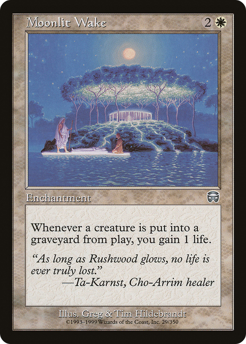 Moonlit Wake (MMQ-029) - Mercadian Masques Foil