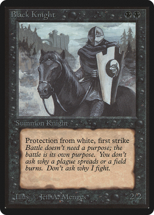Black Knight (LEB-) - Limited Edition Beta